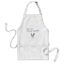 Love Me, Love My Roosters aprons by pidgiefund Love Me, Love My Roosters aprons