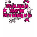Love me or hate me tank t-shirts by MzNikki Love me or hate me tank t-shirts