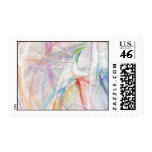 Love Me Peace Poster Postage Stamps