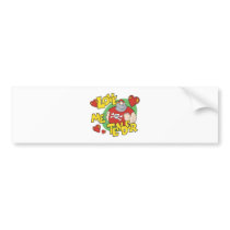 love me tender thug design bumper stickers by doonidesigns love me tender thug design bumper stickers