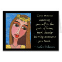 Love means exposing yourself to the pain... - card by folkartblonde Love means exposing yourself to the pain... - card