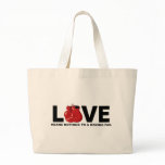 Love Means Nothing to a Boxing Fan Tote Bag