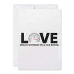 Love Means Nothing to a Car Racer 2 Invitation