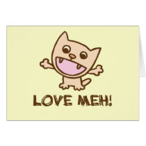 Love Meh! cards
