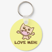Amor Meh Keychain