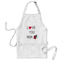 Love Mom aprons by elenaind Love Mom aprons