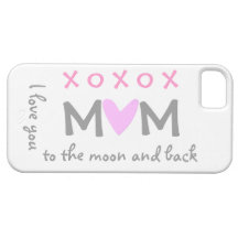 love mom to moon and back iphone case iPhone 5 case