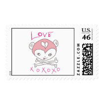 Love Monkey by Gus Fink stamps