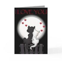 Love Moon Card