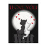 Love Moon Postcard
