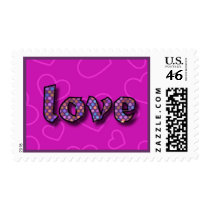 Love Mosaic Plum Postage postage by stampstore Love Mosaic Plum Postage postage
