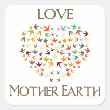 Love Mother Earth Sticker