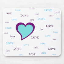"LOVE" MOUSE PAD mousepads