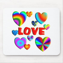 LOVE mousepads