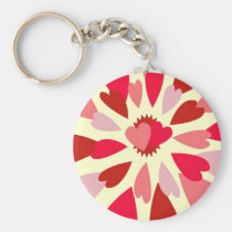 Love Mum Valentine keychains