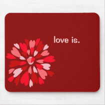 Love Mum Valentine mousepads