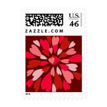 Love Mum Valentine stamps