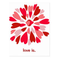 Love Mum Valentine postcards