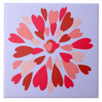Love Mum Valentine tiles