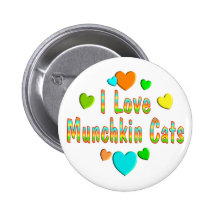 Love Munchkin Cats Pin