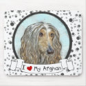 Love My Afghan mousepads by nextstopitaly Love My Afghan mousepads