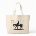 Love My American Quarter Horse Tote Bag by KheestoneImages Love My American Quarter Horse Tote Bag