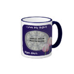 Love My Babci Pink Tulips Polish Grandmother Mug