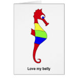 Love my belly card