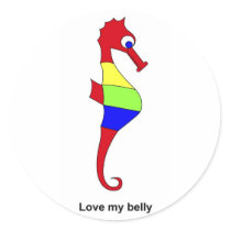 Love my belly stickers by lonvig Love my belly stickers