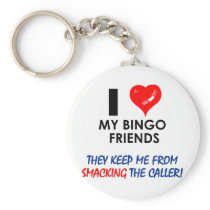 Love my Bingo Friends! Keychain
