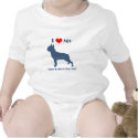 Love My Blue Boston Terrier t-shirts by katramsey Love My Blue Boston Terrier t-shirts