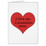 Love My Canadian Man Card