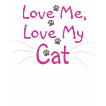 Love My Cat Tee Shirt