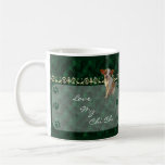 Love my  Chihuahua Pawprint Mug  -gr