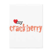 Love My Crackberry postcards