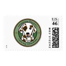 Love My Dalmatian Postage Stamps