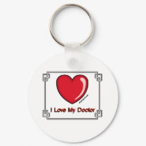 Love My Doctor keychains