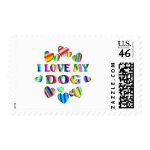 Love My Dog Postage