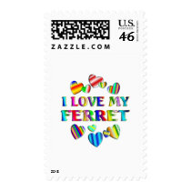 Love My Ferret Postage
