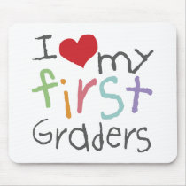 Love My First Graders Mouse Mats