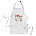 Love My Fourth Graders Aprons