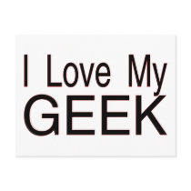 Love My Geek postcards