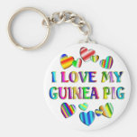 Love My Guinea Pig Keychain