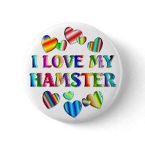 Love My Hamster Buttons