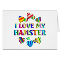 Love My Hamster Card