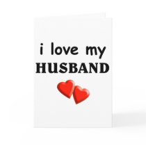 Love my Husband cards