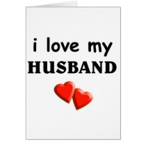 Love my Husband cards