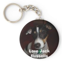 Love  My Jack Russell Keychain