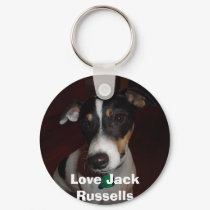 Love  My Jack Russell Keychain