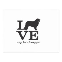 Love my Leonberger Post Cards